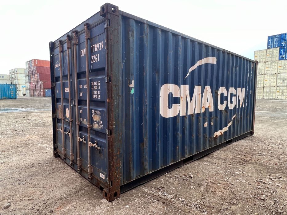 Kontener morski magazynowy 20DV 6 - metrowy + transport HDS!