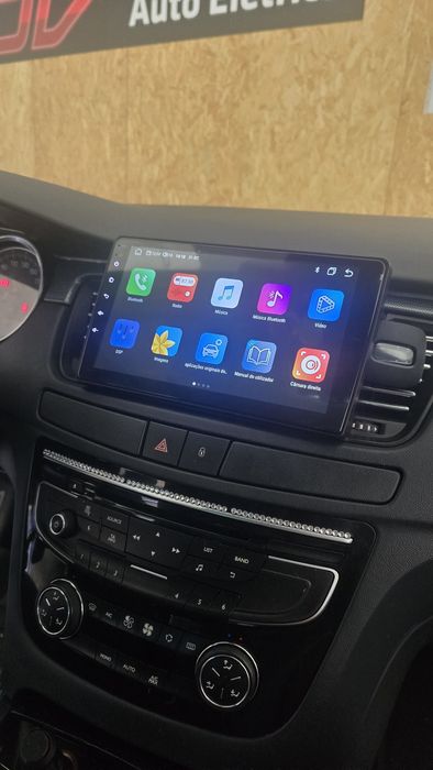 Rádio Android 14 com GPS Peugeot 508 (Artigo Novo)