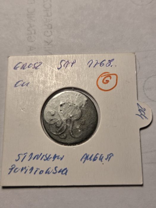 Grosz SAP 1768 rok Stanisław August Poniatowski
Wyprzedaż kolekcji pry