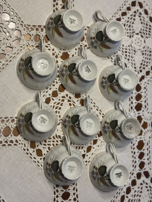 Chávenas de café orientais
