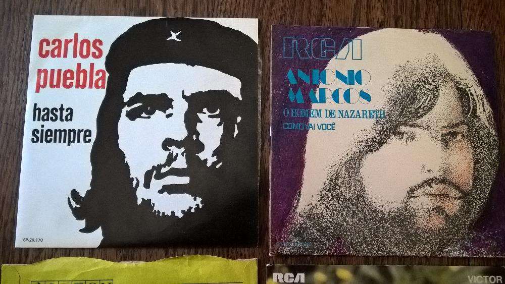 Discos de vinil (singles) antigos