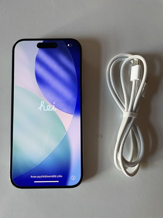 iPhone 15 Pro 128GB Titânio Natural | 100% Original c/ Cabo | Aceito retomas