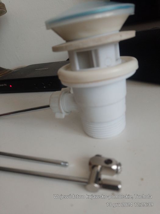 Syfon do umywalki plus