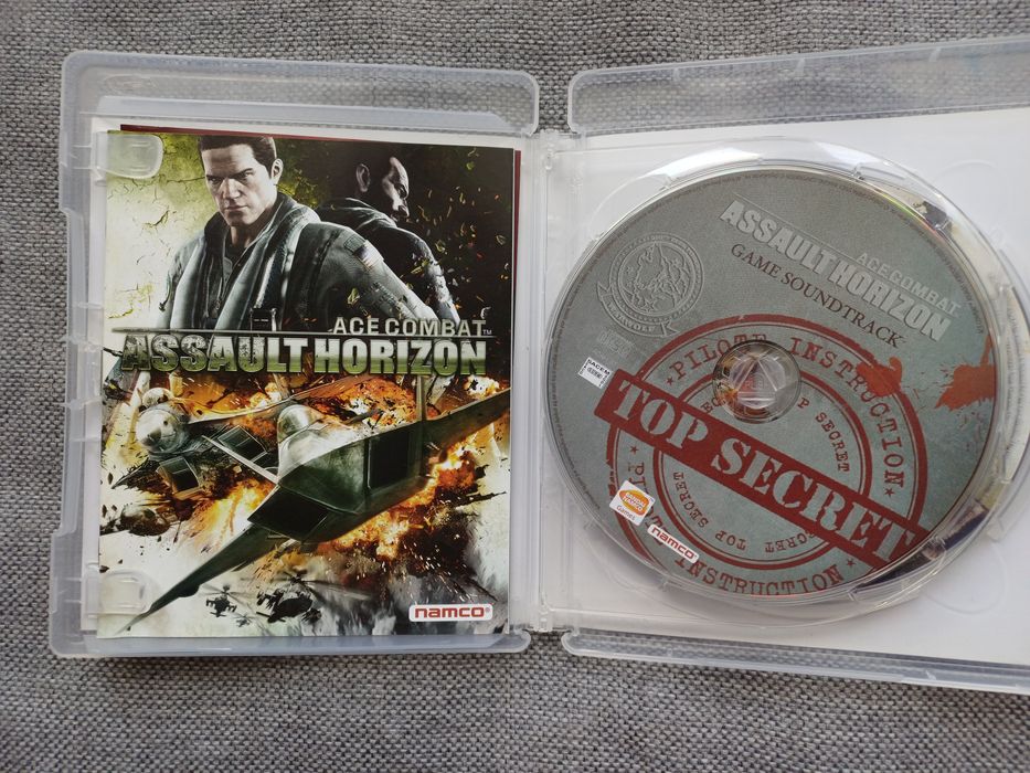 Ace Combat Assault Horizon PS3 gra i soundtrack wydanie 3xA