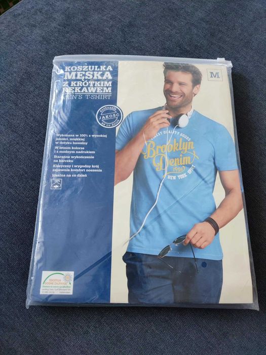 Męska koszulka z krótkim rękawem