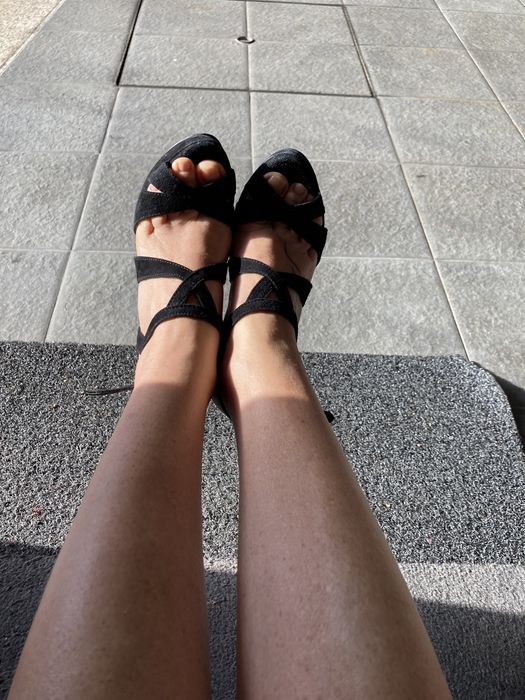 Sandalias Prof salto alto