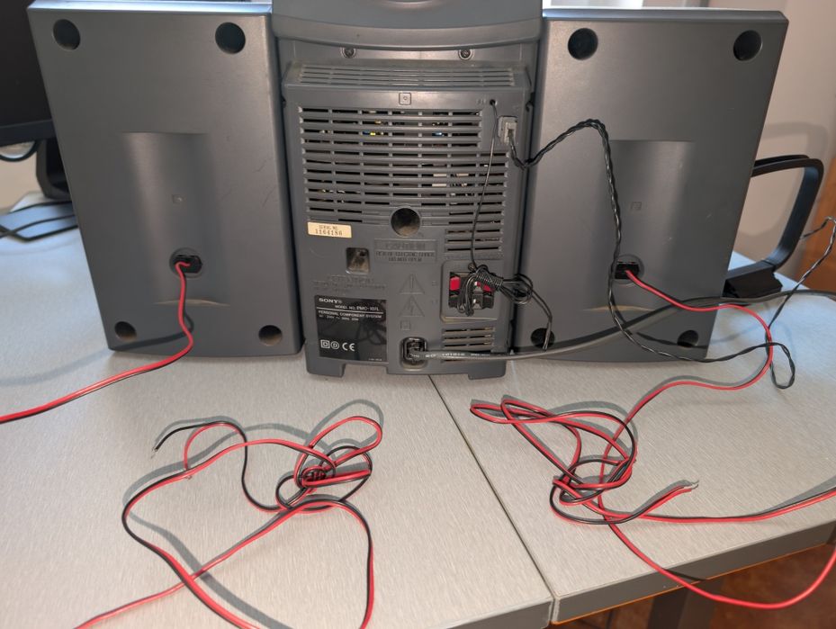 Stereo colunas Hi-FI completo SONY