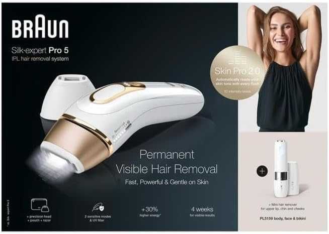 фотоепілятор епілятор Braun IPL Silk Expert Pro 5 PL5159