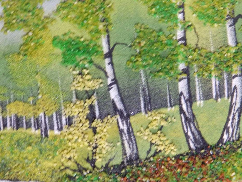 деревянное панно с каменной крошкой . интерьер