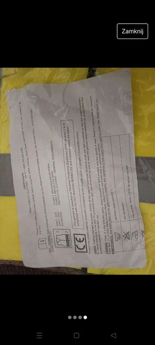Kamizelka odblaskowa L