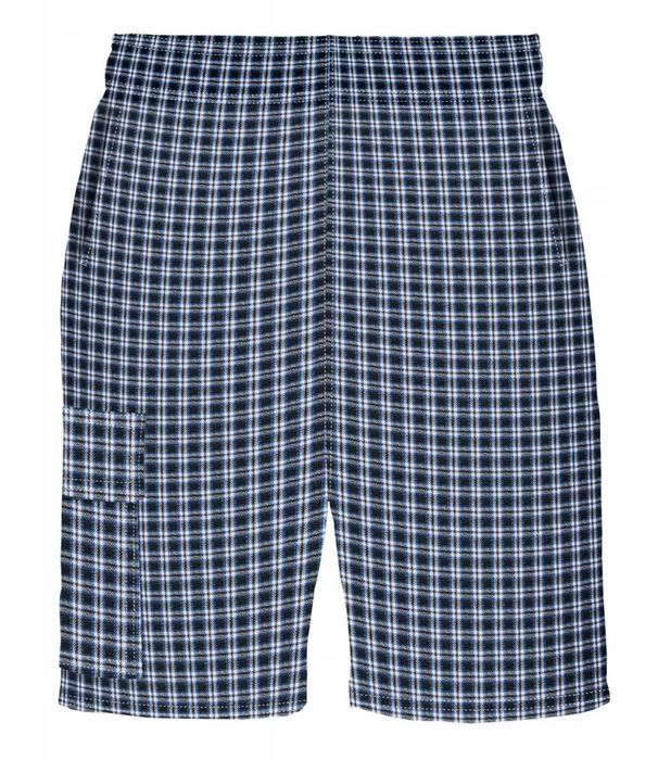 Dresowe spodenki męskie w kratę rozmiary od M do 8XL