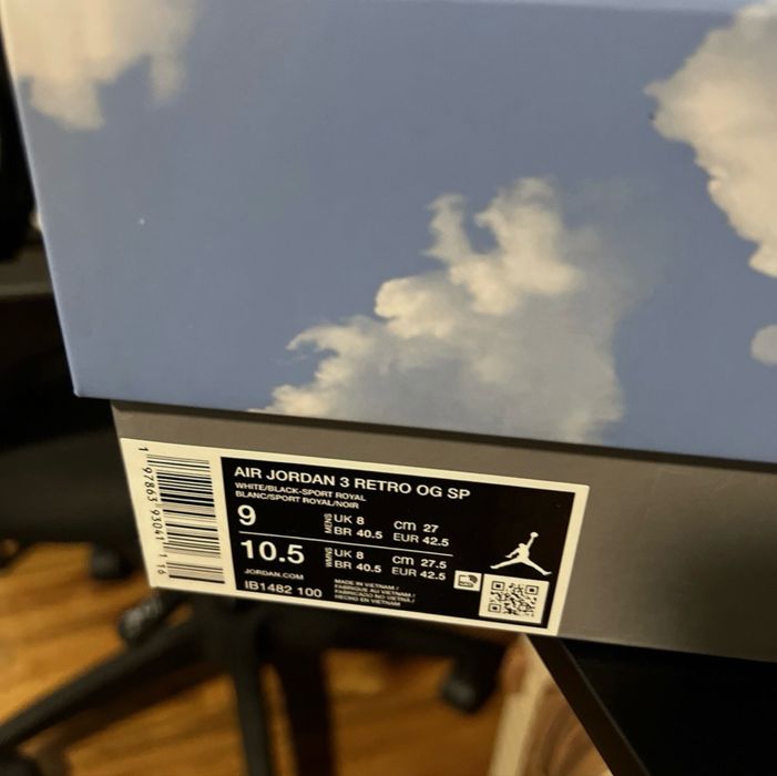 Nike Air Jordan 3 Seoul 2.0 (42,5) DS