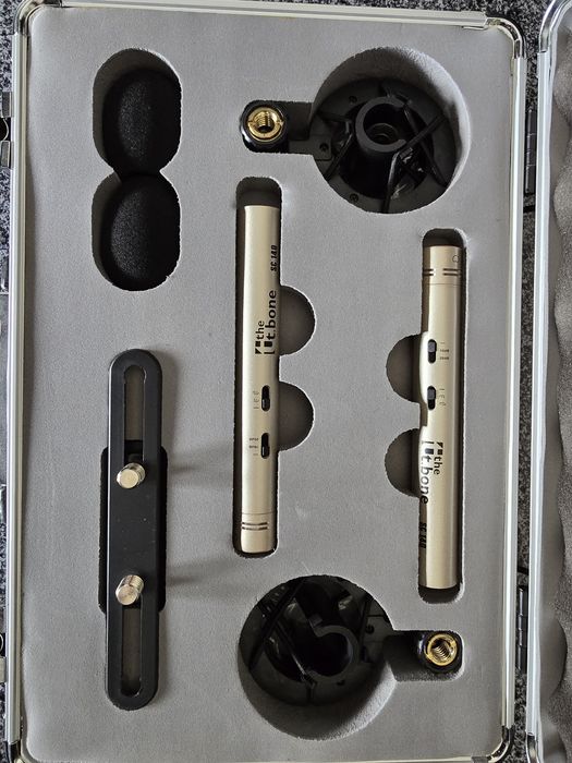 Kit Gravação Estéreo: Par t.bone SC 140 + Suportes Millenium + Cabos