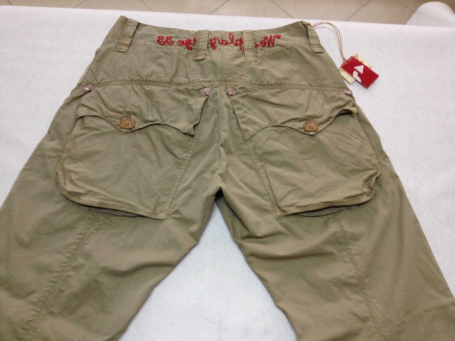 Calças Wearplay Novas Com Etiqueta Tamanho 33 Cor Bege