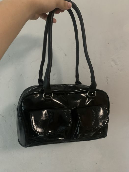 Чорна жіноча сумка