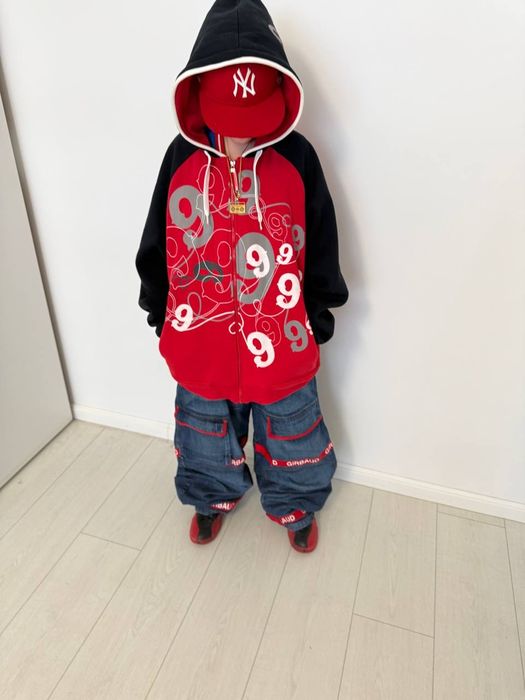 Зіп худи Gino green global 2000s