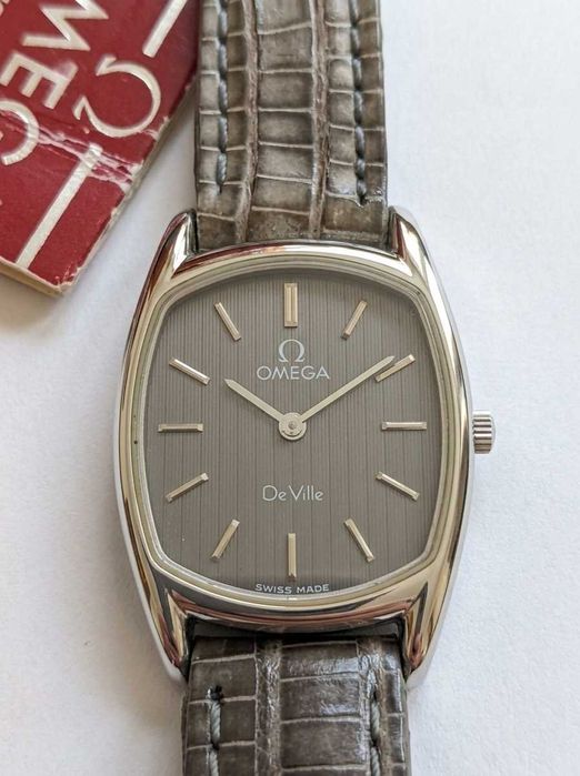 OMEGA damska DeVile - ORYGINAŁ nie noszona od nowości 1974r - BIAŁY Kruk