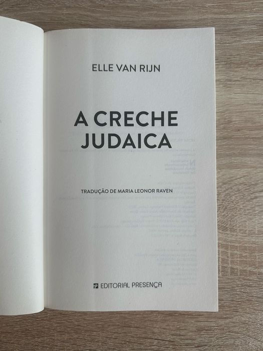 Livro “A Creche Judaica” de Elle Van Rijn