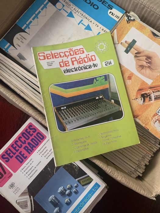 Revistas - Selecções de Rádio (conjunto de + de 100 exemplares)