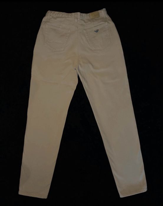 Spodnie Armani Jeans Beżowe Męskie