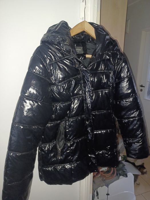 Lakierowana kurtka damska