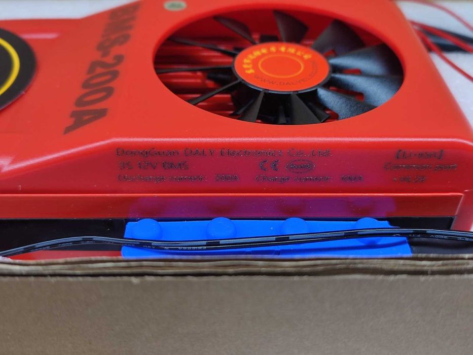 Плата Smart BMS Daly 3S 12В 200А с Bluetooth и активным балансиром