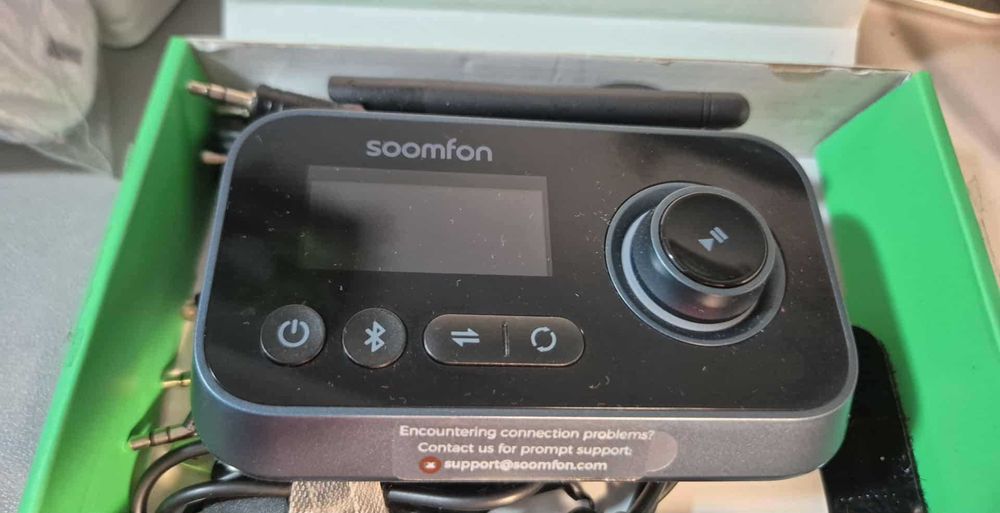 Adapter audio Bluetooth 5.0 SOOMFON Bluetooth nadajnik 3w1 BT17