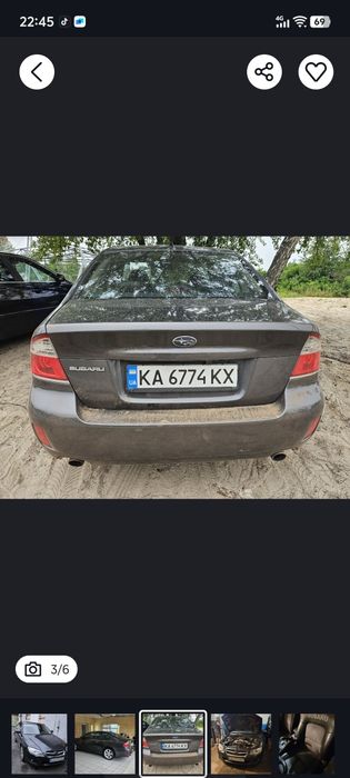 Subaru legacy 2007