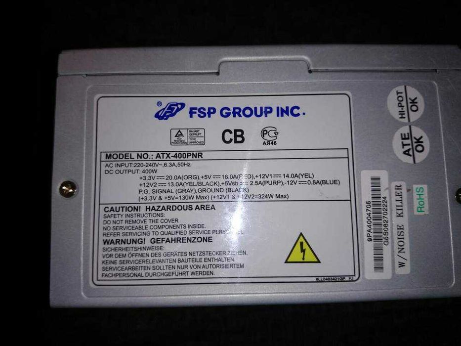 Блоки питания 400W