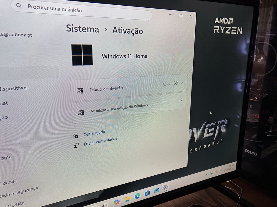 Setup Gaming Completo | Monitor 32” | GTX 1660 Super | Win 11 Home Ativado