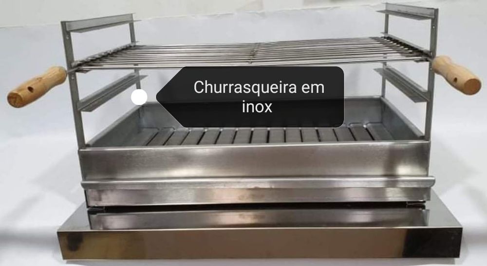 Churrasqueira inox 60cm