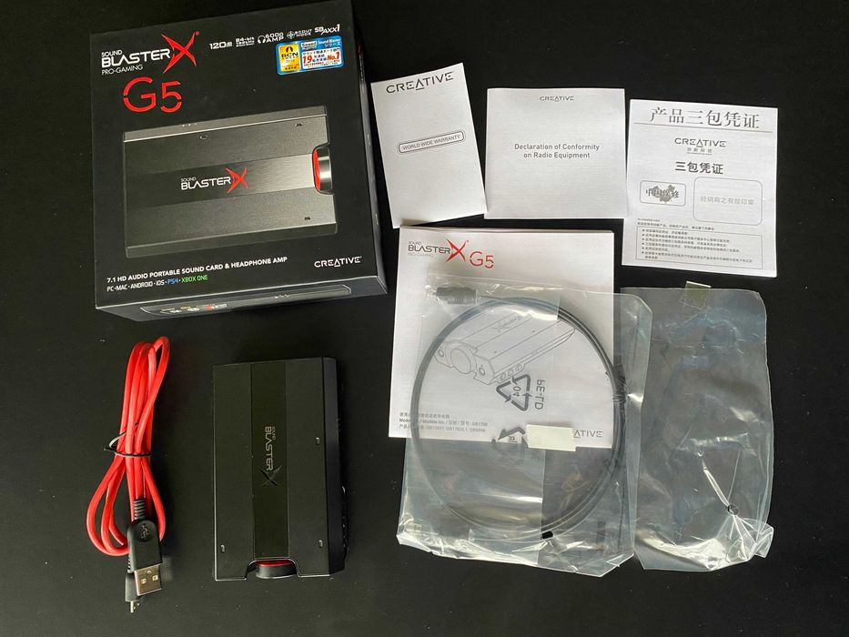 Creative Sound BlasterX G5 karta dźwiękowa zewnętrzna