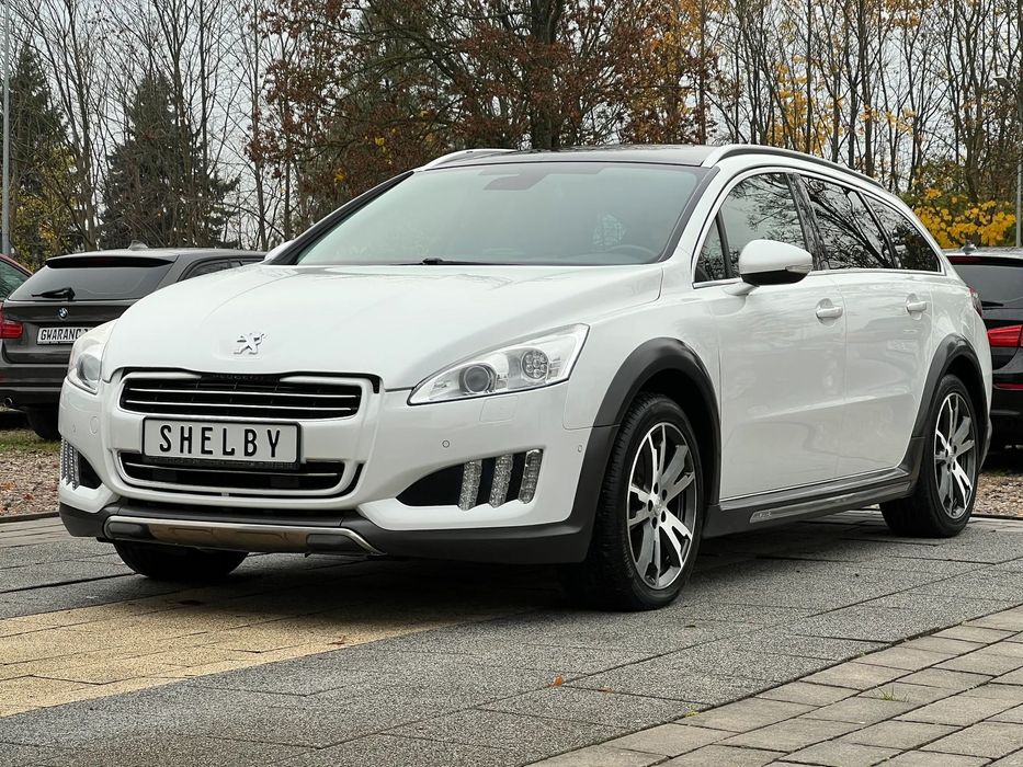 Peugeot 508 2.0hdi RXH Hybrid4 200KM Xenon Led Navi Klima Panorama Skóra OPŁACONY