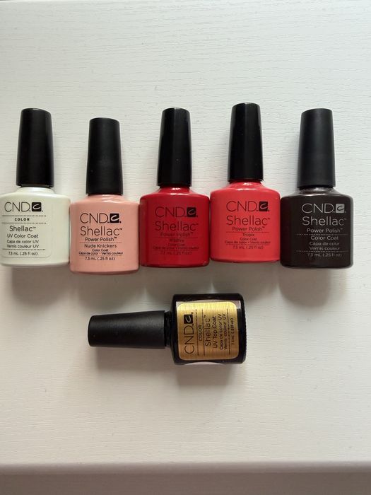 CND Shellac гель-лаки, лампа