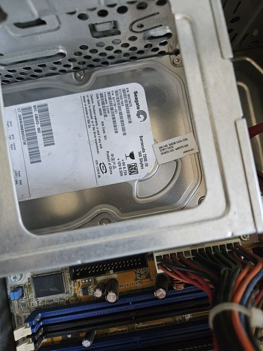 Komputer z procesorem intel