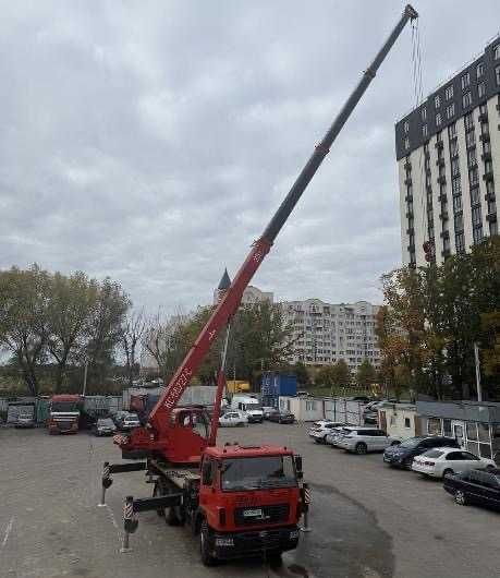 Послуги Автокрана від16т до 150т стріла до 82м, АВТОВИШКИ от20м до 50м