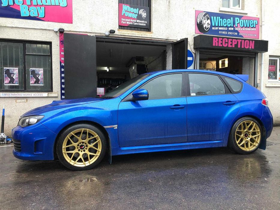 Felgi JR18 18" 5x100 5x114,3 Subaru Impreza WRX STI