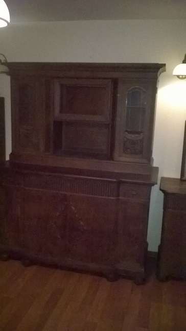 stary kredens dębowy