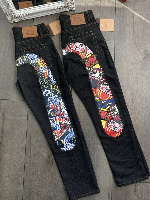 Джинси Evisu, штани івісу, Ивису штаны, джинси Івісу