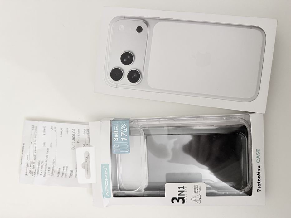 Iphone 17 pro max Silver 256GB