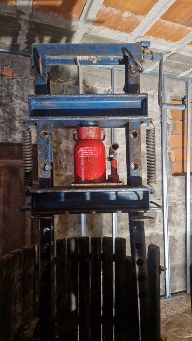 Prensa espremedeira Vinho hidráulica