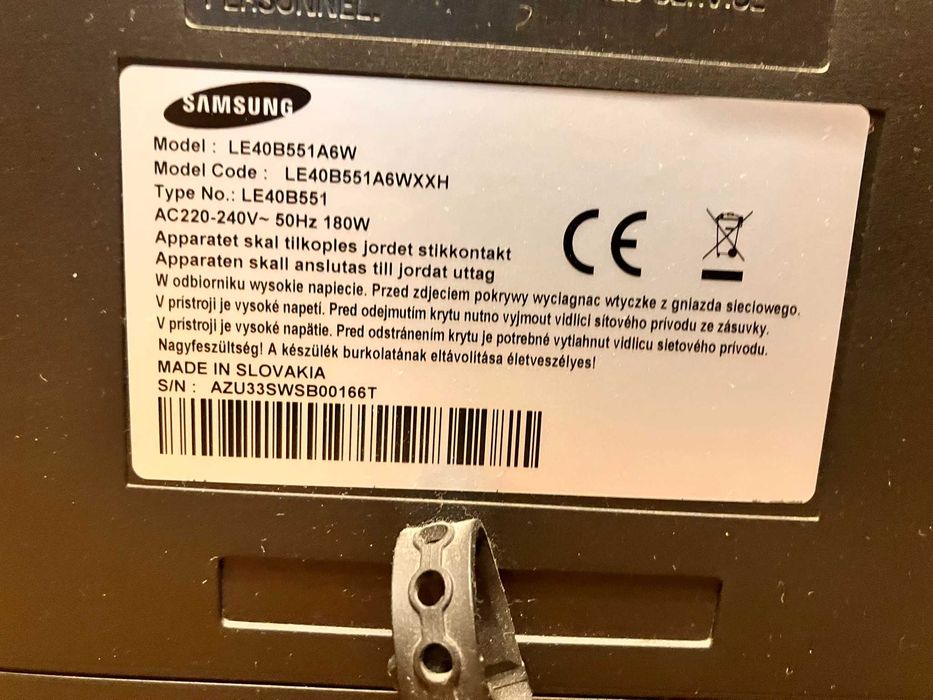 Telewizor Samsung LE40B551