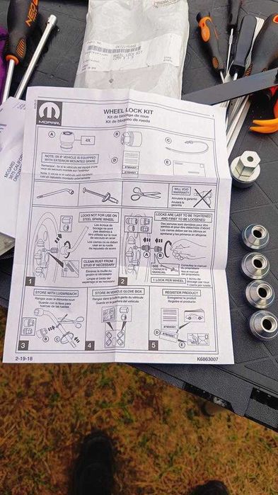 pacifica zestaw do kol