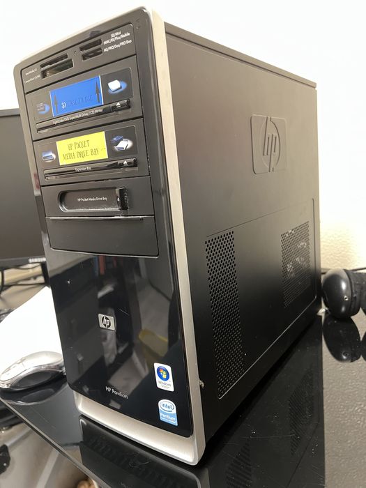 HP Tower Computer + Monitor64309990892673121