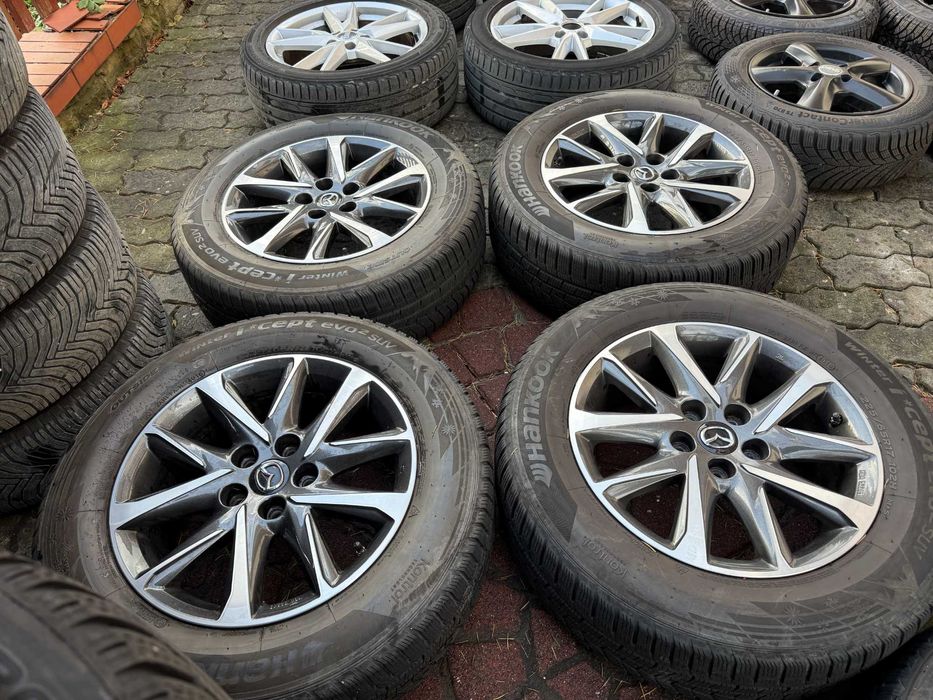 Felgi aluminiowe 17" 5x114,3 Mazda CX-5 z oponami zimowymi
