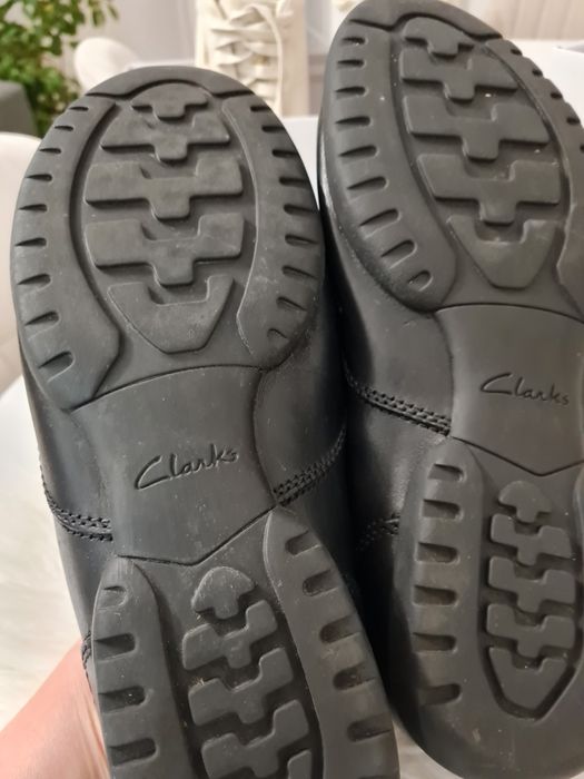 Półbuty skórzane męskie Clarks