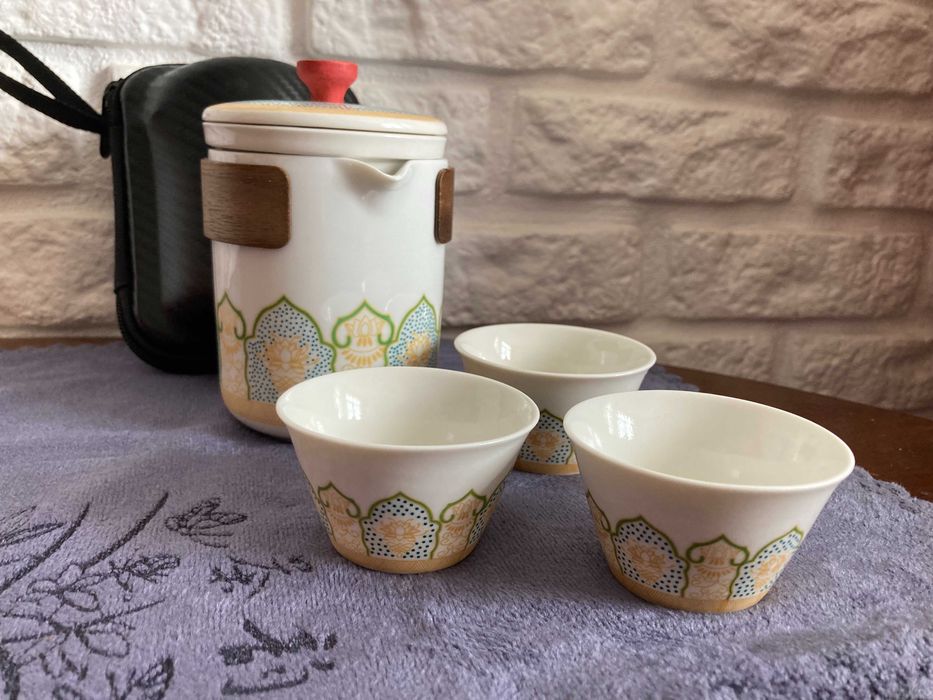 Чайная церемония, гайвань, пиалы, подарочный набор + подарок