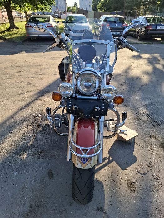 Yamaha drag star classic 650 perła w koronie