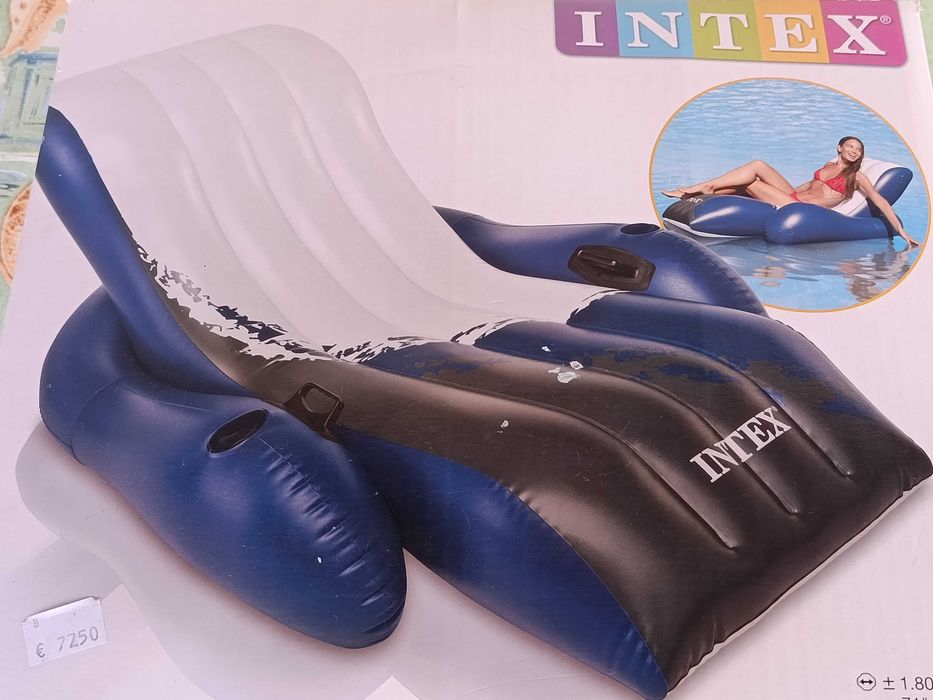 Colchoes poltronas boias insuflaveis piscina rio lago praia - qualidade - grandes - NOVOS