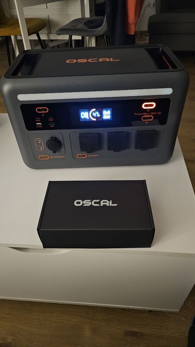 Nowa stacja zasilania. Oscal Powermax 1800 W. GWARANCJA.Powerbank